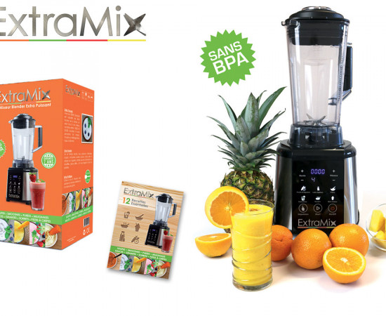 CREATION DE MARQUE POUR LE BLENDER MIXEUR EXTRAMIX.