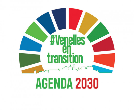 Création du logo Agenda 2030 Ville durable pour la Mairie de Venelles.